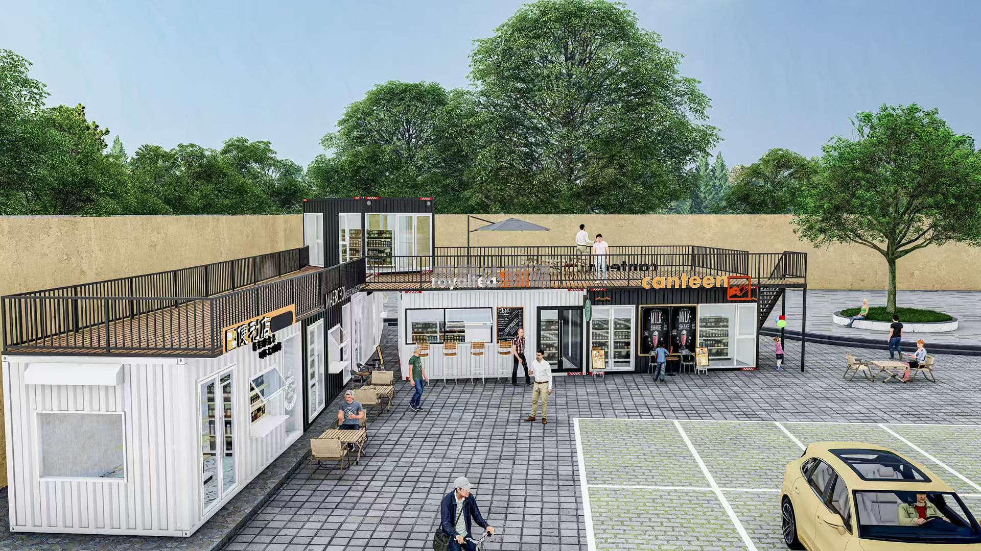 集装箱房屋里面可以作为店铺吗,有什么优缺点 